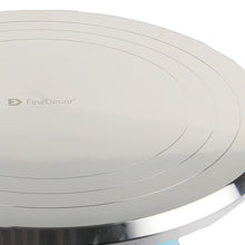 Load image into Gallery viewer, FineDecor Non Slip Heavy Metal (12 Inch) 30 cm, 360 Degree Rotating Cake Turntable Cake Decorating Stand, Cake Stand for Icing, FD 2826