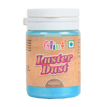 Load image into Gallery viewer, Glint Edible Luster Dust (Turquoise), 10g, Pearl Dust, Edible Sparkle Dust, Edible Product for Cake Decor, Glittering Shiner Dust, Turquoise - 10g
