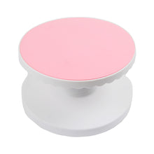 Load image into Gallery viewer, FineDecor Tilt-N-Turn Ultra Cake Turntable / Tilt And Turn Cake Decorating Stand (23 cm), PINK - FD 3343