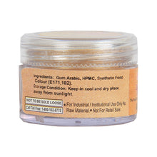 Load image into Gallery viewer, Glint Edible Luster Dust ( Gold ), 5g | Pearl Dust | Edible Sparkle Dust | Edible Product for Cake Decor | Glittering Shiner Dust | Gold - 5g