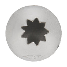 Load image into Gallery viewer, FineDecor Piping Tip, Stainless Steel Icing Piping Nozzle Tip, Cake Decorating Tools Cream Puff Decor Pastry Icing Piping Tool for Baker, 1psc (A17)