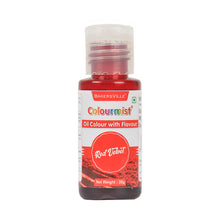 Load image into Gallery viewer, Colourmist Oil Colour With Flavour (Red Velvet), 30g | Chocolate Oil Red Velvet Flavour with Red Velvet Colour |Red Velvet Emulsion |