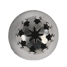 Load image into Gallery viewer, FineDecor Russian Piping Tip, Round Shape Cake Decoration Nozzle Cream Icing Tip Stainless Steel Nozzle Cream Puff Decor Pastry Icing Tool, 1 psc(E8)