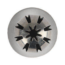 Load image into Gallery viewer, FineDecor Russian Piping Tip,Round Shape Cake Decoration Nozzle Cream Icing Tip Stainless Steel Nozzle Cream Puff Decor Pastry Icing Tool, 1 psc(E12)