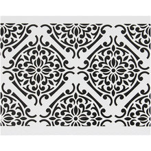Load image into Gallery viewer, FineDecor Reusable Cake Decorating Stencil | Spray Floral Cake Mould | Wedding Cake Stencil | Cake Border Side Decoration Tool | FD 3323