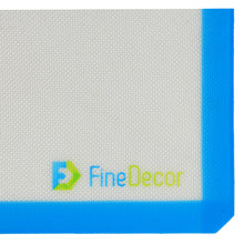 Load image into Gallery viewer, FineDecor Non-Stick Silicone Baking Mat (15.8 *11.8inch)/(40*30cm) Baking Sheet Rolling Dough Mat Cake Cookie Macaron, WHITE (SMALL) - FD 3388