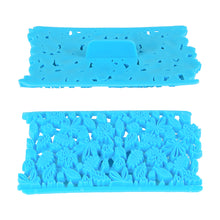 Load image into Gallery viewer, FineDecor Leafs & Flowers Pattern Shape Fondant Quilt Mold Embosser Biscuit Mold Cookie Cutter For Cupcake And Cake Decoration - FD 3272