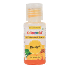 Load image into Gallery viewer, Colourmist Oil Colour With Flavour (Pineapple), 30g | Chocolate Oil Pineapple Flavour with Pineapple Colour | Chocolate Oil Pineapple Emulsion |, 30g