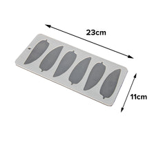 Load image into Gallery viewer, FineDecor Chilli Pattern Silicone Chocolate Garnishing Mould (6 Cavity), Vegetable Shape Garnishing Sheet For Chocolate And Cake Decoration, FD 3541