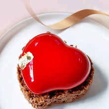 Load image into Gallery viewer, FineDecor 3D Heart Shape Silicone Mousse Cake Mould Non-stick Silicone Mould Tray for Handmade Chocolate,Dessert, Pastry, Brownie FD 3163 (8 Cavity)
