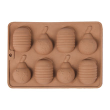 Load image into Gallery viewer, FineDecor Silicone Mould Diwali Crackers Shape Mould | Candy Mould | Jelly Mould | Baking Silicon Bakeware Mold (8 Cavity) - FD 3523