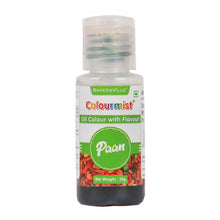 Load image into Gallery viewer, Colourmist Oil Colour With Flavour (Paan), 30g | Chocolate Oil Paan Flavour with Paan Colour | Chocolate Oil Paan Emulsion |, 30g