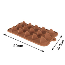 Load image into Gallery viewer, Finedecor Silicone Diamond Shape Chocolate Mould - FD 3149, (15 Cavities)

