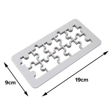 Load image into Gallery viewer, FineDecor Geometric Cookie Cutter / Puzzle Fondant Embosser & Cutter Plastic Mold / Geometric Cutter Set / Cake Border Texture, FD 3368