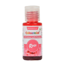 Load image into Gallery viewer, Colourmist Oil Colour With Flavour (Rose), 30g | Chocolate Oil Rose Flavour with Rose Colour | Chocolate Oil Rose Emulsion |, 30g
