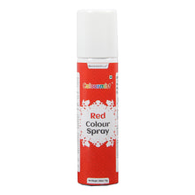 Load image into Gallery viewer, Colourmist Premium Colour Spray (Red), 100ml | Cake Decorating Spray Colour for Cakes, Cookies, Cupcakes Or Any Consumable For A Dazzling Effect