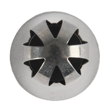 Load image into Gallery viewer, FineDecor Russian Piping Tip,Round Shape Cake Decoration Nozzle Cream Icing Tip Stainless Steel Nozzle Cream Puff Decor Pastry Icing Tool, 1 psc(E10)