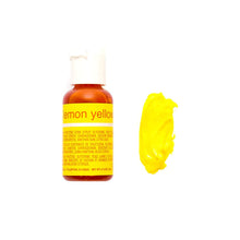 Load image into Gallery viewer, Chefmaster Liqua- Gel, Lemon Yellow, 20 ml
