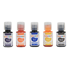 Load image into Gallery viewer, Colormist Soft Gel Vibrant Food Color Set Assorted 10g each, Pack of 10 (Red,Violet,Green,Orange,Brown,Blue,Pink,Yellow,Purple,Black) - BV 3045