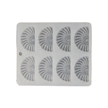 Load image into Gallery viewer, FineDecor Fan Pattern Silicone Chocolate Garnishing Mould (8 Cavity), Hand Fan Shape Garnishing Sheet For Chocolate And Cake Decoration, FD 3513