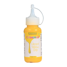 Load image into Gallery viewer, Colourmist Cake Decorating Drip ( Vibrant Yellow ), Edible Vibrant Colour Drip ( Yellow ), 100 gm