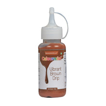 Load image into Gallery viewer, Colourmist Cake Decorating Drip ( Vibrant Brown ), Edible Vibrant Colour Drip ( Brown ), 100 gm