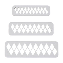 Load image into Gallery viewer, FineDecor Diamond Shape Cookie Cutter / Fondant Cutter & Embosser - Geometric Cutter Set, FD 3364