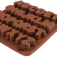 Load image into Gallery viewer, FineDecor Silicone Chocolate Mould Alphabetic Chocolate / Chocolate Alphabet Candy Mold Ice Cube Tray - FD 3437