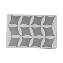 Load image into Gallery viewer, FineDecor Square Diamond Pattern Silicone Chocolate Garnishing Mould (6 Cavity), Garnishing Sheet For Chocolate And Cake Decoration, FD 3544