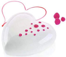 Load image into Gallery viewer, FineDecor Diamond Heart Love Shape Silicone Mousse/Pinata Cake Mould, Silicone Oven Safe Chocolate Mousse Dessert Baking Pan, FD 3176