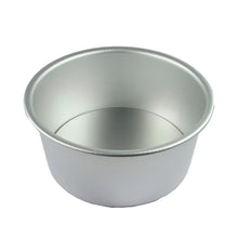 Load image into Gallery viewer, FineDecor Premium Aluminium Cake Pan/Mould Removable Bottom, Round Shape (8 inch diameter * 3 inch height), FD 3025