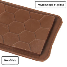 Load image into Gallery viewer, FineDecor Silicone Mould Honey Comb Chocolate Bar Shape Mould | Candy Mould | Jelly Mould | Baking Silicon Bakeware Mold |FD 3531