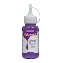 Load image into Gallery viewer, Colourmist Cake Decorating Drip ( Vibrant Purple ), Edible Vibrant Colour Drip ( Purple ), 100 gm