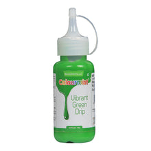 Load image into Gallery viewer, Colourmist Cake Decorating Drip ( Vibrant Green ), Edible Vibrant Colour Drip ( Green ), 100 gm