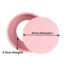 Load image into Gallery viewer, FineDecor 5 Pc Premium NonStick Coating Bakeware Set,Carbon Steel Pan with Removable Base Round & Square Pan,Muffin Pan,Loaf Pan Kitchen-FD 3120-Pink