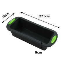 Load image into Gallery viewer, FineDecor 5 psc Premium NonStick Silicone Bakeware Set, Non Stick Doughnut Pan, Muffin Pan, Loaf Pan, Round & Square Pan Kitchen Tool, FD 3401, Black