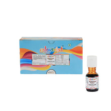 Load image into Gallery viewer, Colourmist - Liquid Food Colour (Chocolate), 200g (20 Gm X 10 Bottles)