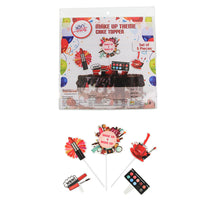 Load image into Gallery viewer, LET'S PARTY - CAKE TOPPER - MAKEUP THEME PACK - LP 2951