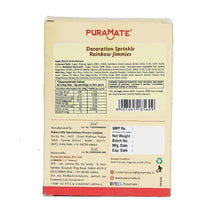 Load image into Gallery viewer, Puramate Combo Pack - Vanilla Whipped Cream Powder & Rainbow Decoration Sprinkles, 100g Each