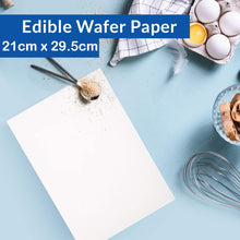 Load image into Gallery viewer, Cake Image Edible Wafer Paper Sheet for Cake Decoration | 25 Icing Sheets | Cakes Decorating | Food Décor Baking | Size: A4 (297 x 210 mm) - 25 Pcs

