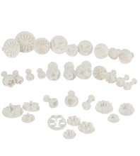 Load image into Gallery viewer, FineDecor Assorted 3D Plunger Cutter (33 Pcs) Pack of 33 Mixed Shapes Plunger Cutter - FD 3439