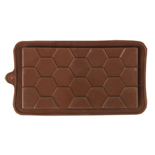 Load image into Gallery viewer, FineDecor Silicone Mould Honey Comb Chocolate Bar Shape Mould | Candy Mould | Jelly Mould | Baking Silicon Bakeware Mold |FD 3531