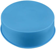 Load image into Gallery viewer, FineDecor Round Silicone Non Stick Cake Pan, Bread and Loaf Tins, Moulds Pan for Cakes,Loaves, Breads, Pie, Pancakes, Pizza and Lasagna (FD 3187)