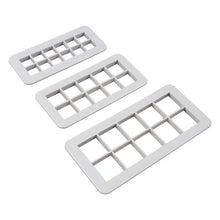 Load image into Gallery viewer, FineDecor Square Cookie Cutter Set / Fondant Embosser & Cutter - Geometric Cutter Set Square Shape, FD 3365