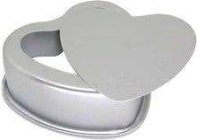 Load image into Gallery viewer, FineDecor Premium Aluminium Cake Pan/Mould Removable Bottom, Heart Shape (8 inch diameter * 2.3 inch height), FD 3027