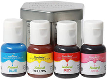 Load image into Gallery viewer, CHEFMASTER - NATURAL LIQUA GEL - ASSORTED KIT - (10 GM X 4 BOTTLES X 1 KIT)
