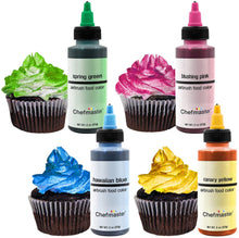 Load image into Gallery viewer, Chefmaster Airbrush Assorted Kit 57g, Pack of 12 Airbrush Colours
