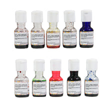 Load image into Gallery viewer, Colourmist Colour Splash Assorted 20 Gm, Pack of 10 Colours (Yellow, Orange, Green, Blue, Purple, Red, Brown, Pink, Royal Blue, Red Strawberry)