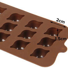 Load image into Gallery viewer, FineDecor Silicone Mould Mould | Candy Mould | Jelly Mould | Baking Silicon Bakeware Mold | Soap Wax Flexible Baking Mould (15 Cavity) - FD 3522
