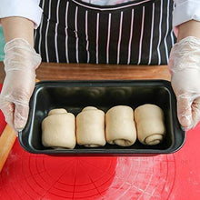 Load image into Gallery viewer, FineDecor Toast Pan ( Black ), Carbon Steel Bread Pan, Nonstick Loaf Pan for Baking with Easy Grips Handles ( 7.5 * 5 * 2.5 inch)FD 3317